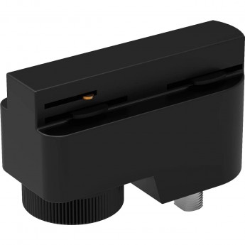 Адаптер GAUSS универсальный для подключения светильника к трековой системе черный Адаптер GAUSS универсальный для подключения светильника к трековой системе черный