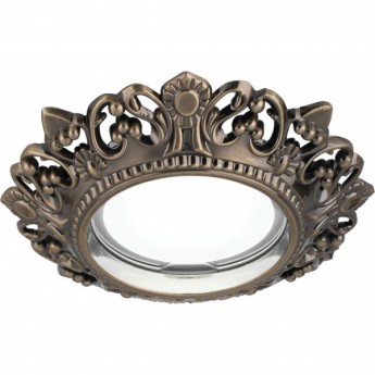 Светильник GAUSS ANTIQUE CA053 Круг. Бронза Gu5.3 1/40 Светильник GAUSS ANTIQUE CA053 Круг. Бронза Gu5.3 1/40